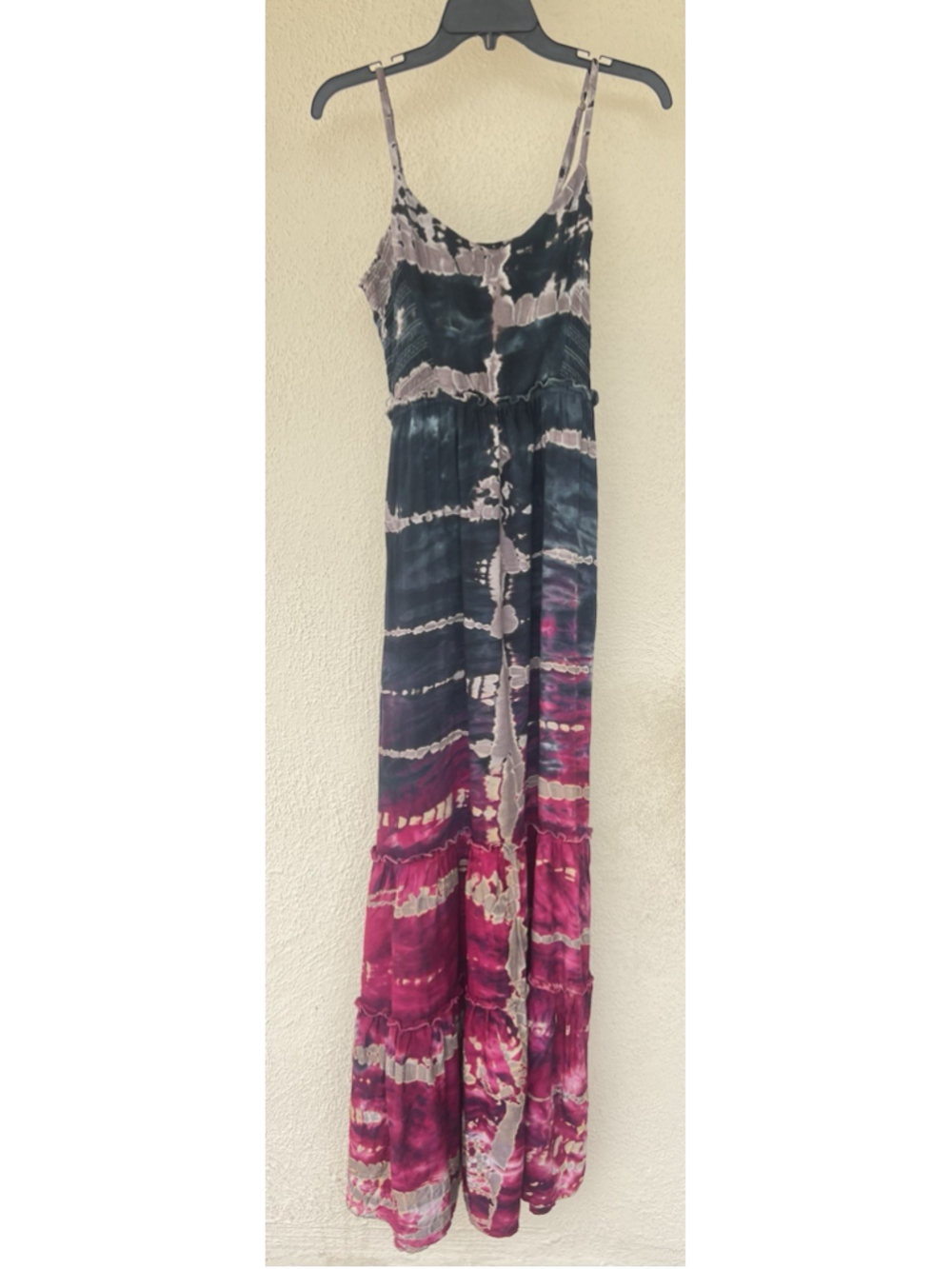 Gypsy 05 Ombre Tie Dye Maxi Dress Small Hippie Boho Free Spirit Festival Flowy - Picture 2 of 8